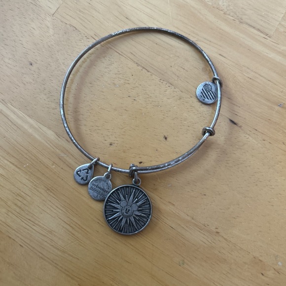 Alex & Ani Adventure of Mickey's Fun Wheel Charm Bracelet 2015 - RETIRED - Picture 1 of 2